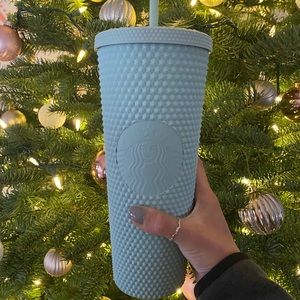 NWT! STARBUCKS mint studded venti tumbler/cup
